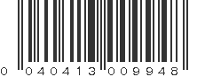 UPC 040413009948