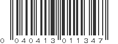 UPC 040413011347