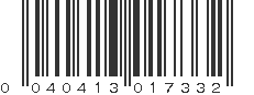 UPC 040413017332