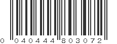 UPC 040444803072