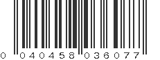 UPC 040458036077