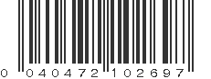 UPC 040472102697