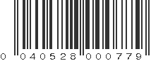 UPC 040528000779