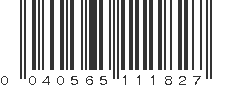 UPC 040565111827