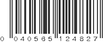 UPC 040565124827