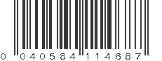 UPC 040584114687