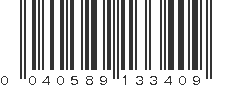 UPC 040589133409