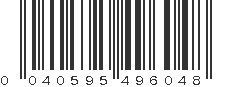 UPC 040595496048