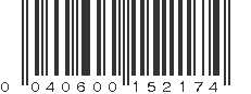 UPC 040600152174