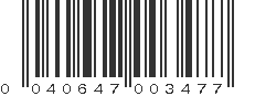 UPC 040647003477