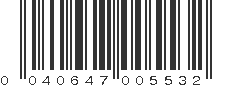 UPC 040647005532