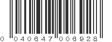 UPC 040647006928