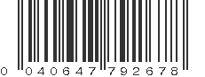 UPC 040647792678