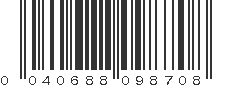 UPC 040688098708