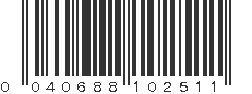 UPC 040688102511