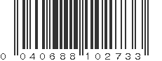 UPC 040688102733