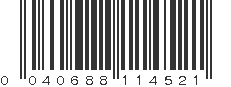 UPC 040688114521