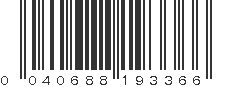 UPC 040688193366