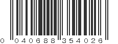 UPC 040688354026