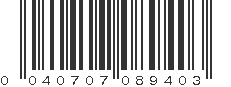 UPC 040707089403