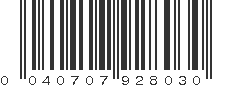 UPC 040707928030