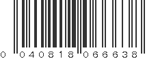 UPC 040818066638