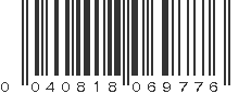 UPC 040818069776