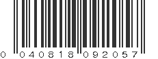 UPC 040818092057