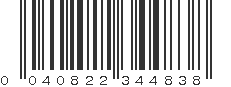 UPC 040822344838