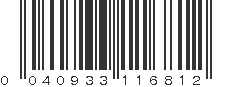 UPC 040933116812