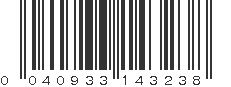 UPC 040933143238