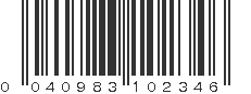 UPC 040983102346