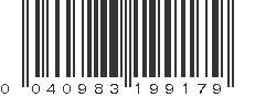 UPC 040983199179