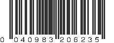 UPC 040983206235