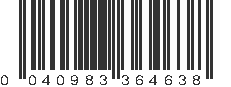 UPC 040983364638