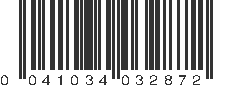 UPC 041034032872