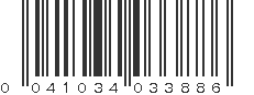 UPC 041034033886