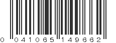 UPC 041065149662