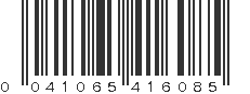 UPC 041065416085