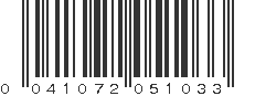 UPC 041072051033