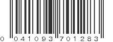 UPC 041093701283