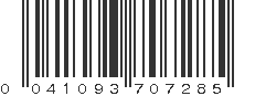 UPC 041093707285