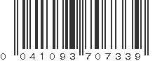 UPC 041093707339