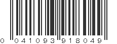 UPC 041093918049