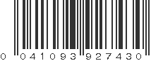 UPC 041093927430