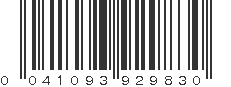 UPC 041093929830