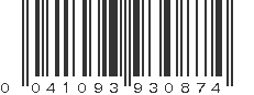 UPC 041093930874