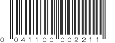 UPC 041100002211