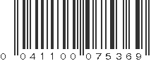 UPC 041100075369