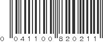 UPC 041100820211